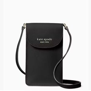 Kate Spade Black Phone Crossbody flop phone bag 
New LAST ONE LEFT